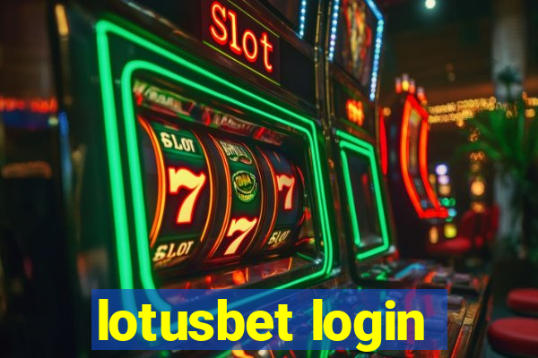 lotusbet login